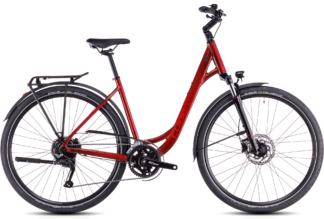 Bicicletta Touring Cube Touring Pro EE maroon´n´pearl