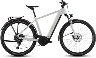 E-Bike Trekking-Touring Cube Nuride Hybrid Performance 600 desertstone´n´grey