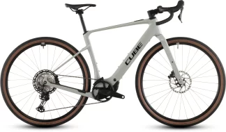 E-Bike Gravel Cube Nuroad Hybrid C:62 Race 400X reedbeige´n´black