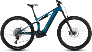 E-Bike MTB Full Cube Stereo Hybrid ONE44 HPC SLX 800 nebula´n´white